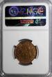 1/4 Anna India-British George V Bronze 1934 (C)  NGC MS65 RB NICE RED KM# 512 (1)