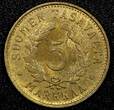 5 Markkaa Finland Brass 1950 H  23mm UNC KM# 31a (24 084) unz