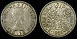 United Kingdom 6 Pence Great Britain Elizabeth II 1954-1970  KM# 903 RANDOM PICK (1 Coin) (70) Uncertified