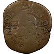 ITALY Naples & Sicily Charles II (Carolus II) 1680 Grano Double Struck (11 352) Uncertified