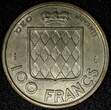 100 Francs MONACO Rainier III 1956  Paris Mint UNC Toned KM# 134 (24 160) unz