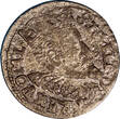 3 Groszy Poland Sigismund III Vasa. Silver 1599 Trojak  VF Toned SCARCE (8331) Uncertified