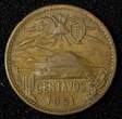 20 Centavos Mexico ESTADOS UNIDOS MEXICANOS Bronze 1951 Mo  SCARCE DATE KM#439(1) Uncertified