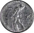 50 Lire Italy Stainless Steel 1978  24.8 mm KM# 95.1 (21 624) Uncertified