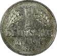 1 Mark Germany - Federal Republic 1962 F  Stuttgart Mint aUNC KM# 110 (17 157)