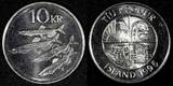 5 Krónur ICELAND 1996  Dolphins Magnetic GEM BU KM# 28a RANDOM PICK (1 COIN ) (9) Uncertified