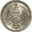 5 Pfennig Germany - Empire Wilhelm I Copper-Nickel 1889 J  UNC KM# 3 (20 078) unz