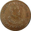 Token Brussels.Spain.Brabant Philip IV Copper  1658 aUNC Double Struck 32mm (02)