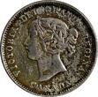5 Cents Canada Victoria Silver 1892  Mintage-860 000 KM# 2 (18 798) Uncertified