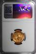 1/2 Cent Rhodesia Bronze 1970  NGC MS65 RD FULL RED KM# 9 (005)