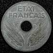 10 Centimes FRANCE Zinc 1944  WWII Issue XF KM# 903 (24 978) Uncertified
