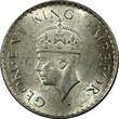 1/4 Rupee India-British George VI Silver 1940 (B)  Bombay UNC KM# 545 (22 336) unz