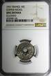 10 Centimes FRANCE Copper-Nickel 1921  NGC UNC DETAILS KM# 866a (106) NGC unz DETAILS KM