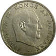5 Kroner Denmark Frederik IX Copper-Nickel 1960  1st Year Type KM# 853.1 (21 966) Uncertified
