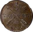 1/4 Skilling SWEDEN Gustav IV Adolf 1806  NGC MS62 BN KM# 564 (026)