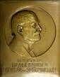 Medal AUSTRIA  Plaque 1918 by H.Kautsch Alexander Spitzmüller Ministry of Finance