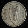 1963 Shilling 1963 Ireland Republic Copper-Nickel  Bull KM# 14a (28 023) Uncertified