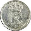 10 Øre Denmark Christian X Silver 1914 VBP; GJ  1st Year UNC KM# 818.1 (23 848) unz