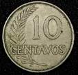 10 Centavos PERU Copper-Nickel 1937  KM# 214.2 (25 022) Uncertified