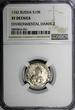 10 Kopecks Russia Elizabeth Silver 1742 Grivennik  NGC XF DETAILS SCARCE C# 16(1)