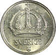 10 Öre Sweden Gustaf V (1907-1950) Silver 1949  GEM BU KM# 813 (22 061) Uncertified