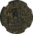 308 AD ROMAN Licinius I AS CAESAR AD 308-324 BI REDUCED NUMMUS /JUPITER NGC (050)