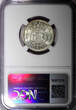 10 Escudos ANGOLA Portuguese Colony Silver 1955  NGC MS63 KM# 73 (002)
