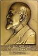 Bronze AUSTRIA  1926 Medal Plaque by Hujer.Josef Neuwirth Art Historian,Architect