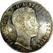 1 Florin AUSTRIA Franz Joseph I Silver 1860 A  NGC MS62 NICE TONING KM# 2219 (8)