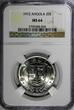20 Escudos Angola 1972  NGC MS64 30mm Low Mintage-428,000 KM# 80 (004)