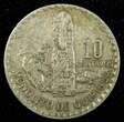 10 Centavos Guatemala Copper-Nickel 1971  KM# 271.2 (24 632) Uncertified