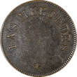 Token Guatemala Copper ND (c1890) Finca Las Mercedes V I J  Rulau Gma337 (524)