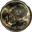 50 Lepta Greece Copper-Nickel 1926 B  Athena Vienna Mint NGC MS64 KM# 68 (13)