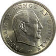 5 Kroner Denmark Frederik IX Copper-Nickel 1961  KM# 853.1 (21 965) Uncertified