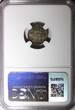 1/4 Franc 1949 FRANCE Charles X Silver 1829 A  NGC MS63 RAINBOW TONED KM# 722.1 (12)