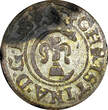 Solidus Riga.Livonia Christina of Sweden (1632-1654) Silver 1650  0,55g.KM# 21(3) Uncertified