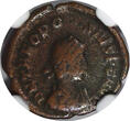 NUMMUS 379-395 AD EASTERN ROMAN Theodosius I,AD 379-395 AE4  /Christian VICTORY ANGEL NGC(9)
