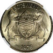 25 Thebe Botswana 1976  NGC MS65 African Zebu Nice Toned KM# 6 (41)