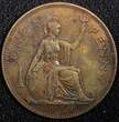 United Kingdom 1 Penny Great Britain George VI Bronze 1938  KM# 845 (24 222) Uncertified