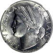 1 Lira Italy Aluminum 1948 R  NGC MS64 ONLY 1 COIN GRADED HIGHEST KM# 87 (36)