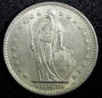 2 Francs SWITZERLAND Copper-Nickel 1969  KM# 21a.1 (23 367) Uncertified
