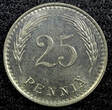 FINLAND Copper-Nickel 1936 S 25 Penniä BU Coin KM# 25 (23 025) Uncertified