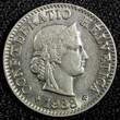 5 Rappen SWITZERLAND Nickel 1938  UNC Toned KM# 26b (23 892) unz