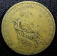 1000 Reis BRAZIL Aluminum-Bronze 1927  KM# 525 (23 061) Uncertified