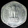3 Paise India-Republic Aluminum 1966 B  KM# 14.1 (23 746) Uncertified