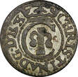 Solidus Riga.Livonia Christina of Sweden (1632-1654) Silver 1645  0,57g.KM# 21(7) Uncertified