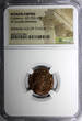 Denarius 253 -268 AD ROMAN.Gallienus AD 253-268 BI Double- / Rev. Centaur NGC (45)