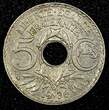 5 Centimes FRANCE Copper-Nickel 1936  aUNC KM# 875 (25 055)