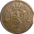 SWEDEN COPPER Adolf Frederick 1762 2 Ore, S.M. Brown KM# 461 (2326) Uncertified