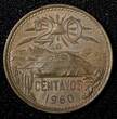 20 Centavos MEXICO Bronze 1960 Mo  NICE COIN KM# 440 (27 531) Uncertified